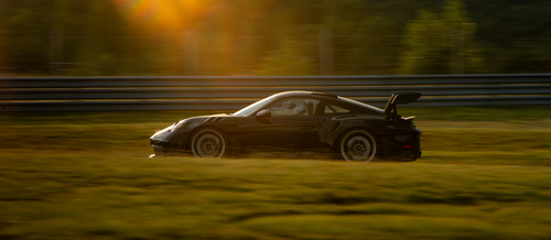 Sunsets during Automotodrom Grobnik Trackday's